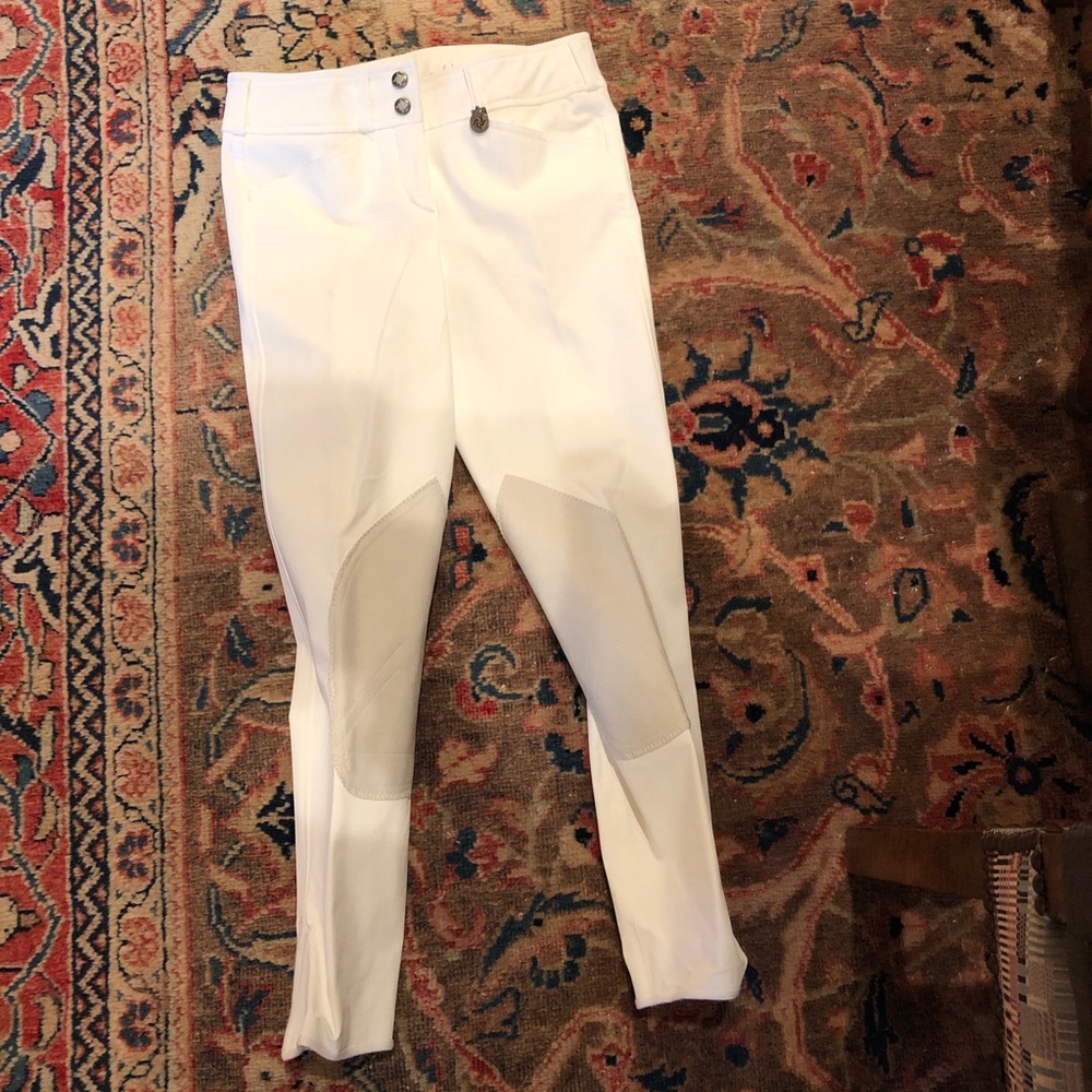 Santio White Riding Breech